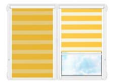 Рулонные кассетные шторы День Ночь Латина 1803 цена. Купить в «Мастерская Жалюзи»